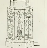 An illustration from A collection of vases, altars, paterae, tripods, candelabra sarcophagi, &c. from various museums and collections : engraved on 170 plates (1814)