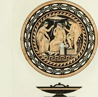 An illustration from A collection of vases, altars, paterae, tripods, candelabra sarcophagi, &c. from various museums and collections : engraved on 170 plates (1814)