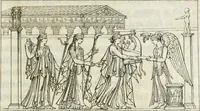 An illustration from A collection of vases, altars, paterae, tripods, candelabra sarcophagi, &c. from various museums and collections : engraved on 170 plates (1814)