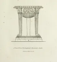 An illustration from A collection of vases, altars, paterae, tripods, candelabra sarcophagi, &c. from various museums and collections : engraved on 170 plates (1814)