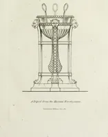 An illustration from A collection of vases, altars, paterae, tripods, candelabra sarcophagi, &c. from various museums and collections : engraved on 170 plates (1814)