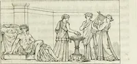 An illustration from A collection of vases, altars, paterae, tripods, candelabra sarcophagi, &c. from various museums and collections : engraved on 170 plates (1814)