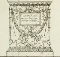 An illustration from A collection of vases, altars, paterae, tripods, candelabra sarcophagi, &c. from various museums and collections : engraved on 170 plates (1814)