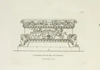 An illustration from A collection of vases, altars, paterae, tripods, candelabra sarcophagi, &c. from various museums and collections : engraved on 170 plates (1814)