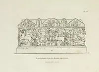An illustration from A collection of vases, altars, paterae, tripods, candelabra sarcophagi, &c. from various museums and collections : engraved on 170 plates (1814)