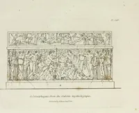 An illustration from A collection of vases, altars, paterae, tripods, candelabra sarcophagi, &c. from various museums and collections : engraved on 170 plates (1814)