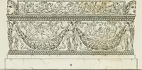 An illustration from A collection of vases, altars, paterae, tripods, candelabra sarcophagi, &c. from various museums and collections : engraved on 170 plates (1814)