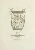 An illustration from A collection of vases, altars, paterae, tripods, candelabra sarcophagi, &c. from various museums and collections : engraved on 170 plates (1814)