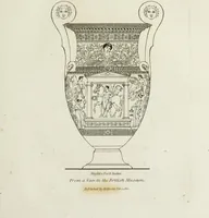 An illustration from A collection of vases, altars, paterae, tripods, candelabra sarcophagi, &c. from various museums and collections : engraved on 170 plates (1814)