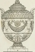 An illustration from A collection of vases, altars, paterae, tripods, candelabra sarcophagi, &c. from various museums and collections : engraved on 170 plates (1814)