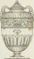 An illustration from A collection of vases, altars, paterae, tripods, candelabra sarcophagi, &c. from various museums and collections : engraved on 170 plates (1814)