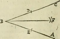 An illustration from Collection ov recveil de divers traictez mathematiqves. A sçauoir; d'arithmetiqve, d'algebre, de la solution de diuers problemes & questions, tant geometriques, qu'astronomiques. Comme aussi de plusieurs moyens pour mesurer toutes sortes de quantitez, soient lignes, superficies & corps. Item, de la sphere du monde, auec l'vsage & pratique tant de l'astrolabe, du quarré geometrique, & des globes, que du compas de proportion: et encore de la construction des fortifications practiquées aux Pays Bas (1621)