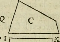 An illustration from Collection ov recveil de divers traictez mathematiqves. A sçauoir; d'arithmetiqve, d'algebre, de la solution de diuers problemes & questions, tant geometriques, qu'astronomiques. Comme aussi de plusieurs moyens pour mesurer toutes sortes de quantitez, soient lignes, superficies & corps. Item, de la sphere du monde, auec l'vsage & pratique tant de l'astrolabe, du quarré geometrique, & des globes, que du compas de proportion: et encore de la construction des fortifications practiquées aux Pays Bas (1621)