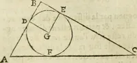An illustration from Collection ov recveil de divers traictez mathematiqves. A sçauoir; d'arithmetiqve, d'algebre, de la solution de diuers problemes & questions, tant geometriques, qu'astronomiques. Comme aussi de plusieurs moyens pour mesurer toutes sortes de quantitez, soient lignes, superficies & corps. Item, de la sphere du monde, auec l'vsage & pratique tant de l'astrolabe, du quarré geometrique, & des globes, que du compas de proportion: et encore de la construction des fortifications practiquées aux Pays Bas (1621)