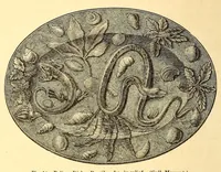 An illustration from Collections towards a history of pottery and porcelain, in the 15th, 16th, 17th, and 18th centuries: with a description of the manufacture, a glossary, and a list of monograms (1850)