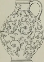 An illustration from Collections towards a history of pottery and porcelain, in the 15th, 16th, 17th, and 18th centuries : with a description of the manufacture, a glossary, and a list of monograms (1850)