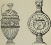 An illustration from Collections towards a history of pottery and porcelain, in the 15th, 16th, 17th, and 18th centuries : with a description of the manufacture, a glossary, and a list of monograms (1850)