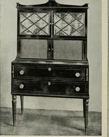 An illustration from Collector's luck; or, A repository of pleasant and profitable discourses descriptive of the household furniture and ornaments of olden time.. (1919)