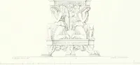 An illustration from Collezione di soggetti ornamentali ed architettonici inventati e disegnati da Domenico Moglia (1837)