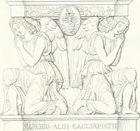 Picture 88 of 96 from Collezione di soggetti ornamentali ed architettonici inventati e disegnati da Domenico Moglia (1837), leaf 108