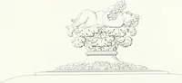 An illustration from Collezione di soggetti ornamentali ed architettonici inventati e disegnati da Domenico Moglia (1837)