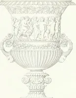 An illustration from Collezione di soggetti ornamentali ed architettonici inventati e disegnati da Domenico Moglia (1837)