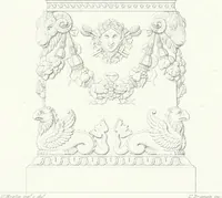 Picture 13 of 96 from Collezione di soggetti ornamentali ed architettonici inventati e disegnati da Domenico Moglia (1837), leaf 22