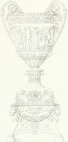 An illustration from Collezione di soggetti ornamentali ed architettonici inventati e disegnati da Domenico Moglia (1837)