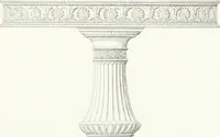 An illustration from Collezione di soggetti ornamentali ed architettonici inventati e disegnati da Domenico Moglia (1837)