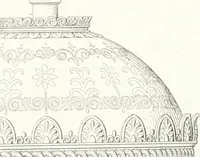 An illustration from Collezione di soggetti ornamentali ed architettonici inventati e disegnati da Domenico Moglia (1837)