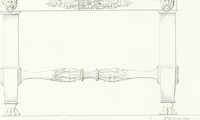 An illustration from Collezione di soggetti ornamentali ed architettonici inventati e disegnati da Domenico Moglia (1837)