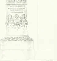 An illustration from Collezione di soggetti ornamentali ed architettonici inventati e disegnati da Domenico Moglia (1837)