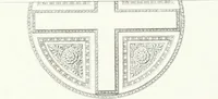 An illustration from Collezione di soggetti ornamentali ed architettonici inventati e disegnati da Domenico Moglia (1837)