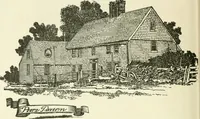 An illustration from The colonial book of the Towle Mfg. Co. Which is intended to delineate and describe some quaint and historic places in Newburyport and vicinity and show the origin and beauty of the colonial pattern of silverware (1898)