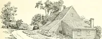 An illustration from The colonial book of the Towle Mfg. Co. Which is intended to delineate and describe some quaint and historic places in Newburyport and vicinity and show the origin and beauty of the colonial pattern of silverware (1898)