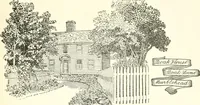 An illustration from The colonial book of the Towle Mfg. Co. Which is intended to delineate and describe some quaint and historic places in Newburyport and vicinity and show the origin and beauty of the colonial pattern of silverware (1898)