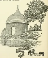 An illustration from The colonial book of the Towle Mfg. Co. Which is intended to delineate and describe some quaint and historic places in Newburyport and vicinity and show the origin and beauty of the colonial pattern of silverware (1898)