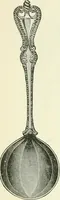 An illustration from The colonial book of the Towle Mfg. Co. Which is intended to delineate and describe some quaint and historic places in Newburyport and vicinity and show the origin and beauty of the colonial pattern of silverware (1898)