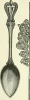 An illustration from The colonial book of the Towle Mfg. Co. Which is intended to delineate and describe some quaint and historic places in Newburyport and vicinity and show the origin and beauty of the colonial pattern of silverware (1898)