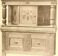 An illustration from The colonial furniture of New England : A study of the domestic furniture in use in the seventeenth and eighteenth centuries (1892)