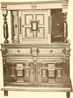 An illustration from The colonial furniture of New England : A study of the domestic furniture in use in the seventeenth and eighteenth centuries (1892)