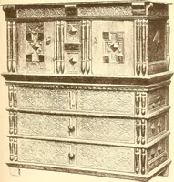An illustration from The colonial furniture of New England : A study of the domestic furniture in use in the seventeenth and eighteenth centuries (1892)