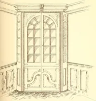 An illustration from The colonial furniture of New England : A study of the domestic furniture in use in the seventeenth and eighteenth centuries (1892)