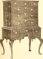 An illustration from The colonial furniture of New England : A study of the domestic furniture in use in the seventeenth and eighteenth centuries (1892)