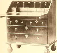 An illustration from The colonial furniture of New England : A study of the domestic furniture in use in the seventeenth and eighteenth centuries (1892)