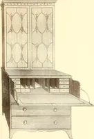 An illustration from The colonial furniture of New England : A study of the domestic furniture in use in the seventeenth and eighteenth centuries (1892)