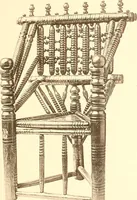 An illustration from The colonial furniture of New England : A study of the domestic furniture in use in the seventeenth and eighteenth centuries (1892)