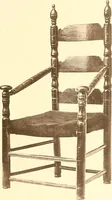 An illustration from The colonial furniture of New England : A study of the domestic furniture in use in the seventeenth and eighteenth centuries (1892)