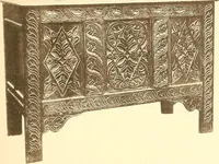 An illustration from The colonial furniture of New England : A study of the domestic furniture in use in the seventeenth and eighteenth centuries (1892)