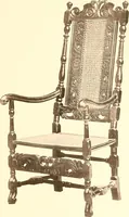 An illustration from The colonial furniture of New England : A study of the domestic furniture in use in the seventeenth and eighteenth centuries (1892)